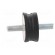 Vibration damper | M8 | Ø: 35mm | rubber | L: 15mm | Thread len: 20mm image 3