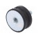 Vibration damper | M8 | Ø: 35mm | rubber | L: 15mm | Thread len: 23mm фото 1