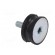 Vibration damper | M8 | Ø: 35mm | rubber | L: 15mm | Thread len: 23mm paveikslėlis 8