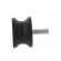 Vibration damper | M8 | Ø: 40mm | rubber | L: 25mm | Thread len: 23mm image 3