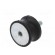 Vibration damper | M8 | Ø: 40mm | rubber | L: 25mm | Thread len: 23mm фото 2