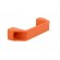 Handle | Mat: technopolymer (PA) | orange | H: 41mm | L: 137mm | W: 26mm фото 4
