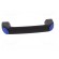 Handle | Mat: polyamide | black | H: 34mm | L: 120mm | blue | W: 18mm | 530N paveikslėlis 9