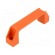 Handle | Mat: technopolymer (PA) | orange | H: 41mm | L: 137mm | W: 26mm фото 1