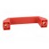 Handle | Mat: technopolymer (PA) | red | H: 41mm | L: 137mm | W: 26mm image 5