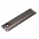Single rail | aluminium | Ø: 16mm | L: 500mm | DryLin® W | Shape: round image 1