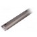 Single rail | aluminium | Ø: 20mm | L: 1250mm | DryLin® W | round image 1