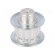 Belt pulley | AT5 | W: 10mm | whell width: 21mm | Ø: 17.85mm | aluminium image 1