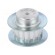 Belt pulley | AT5 | W: 10mm | whell width: 21mm | Ø: 24.2mm | aluminium image 1