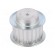 Belt pulley | AT5 | W: 10mm | whell width: 21mm | Ø: 30.6mm | aluminium image 1