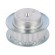 Belt pulley | AT5 | W: 10mm | whell width: 21mm | Ø: 33.85mm | aluminium image 1