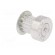 Belt pulley | T2.5 | W: 4 | 6mm | whell width: 16mm | Ø: 10.6mm | aluminium image 4