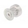 Belt pulley | T2.5 | W: 4 | 6mm | whell width: 16mm | Ø: 10.6mm | aluminium image 2
