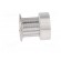 Belt pulley | T2.5 | W: 4 | 6mm | whell width: 16mm | Ø: 10.6mm | aluminium image 3