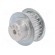 Belt pulley | T2.5 | W: 4 | 6mm | whell width: 16mm | Ø: 18.5mm | aluminium image 2