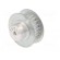 Belt pulley | T2.5 | W: 4 | 6mm | whell width: 16mm | Ø: 9.35mm | aluminium image 2