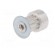 Belt pulley | T2.5 | W: 4 | 6mm | whell width: 16mm | Ø: 9mm | aluminium image 2