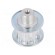 Belt pulley | T5 | W: 10mm | whell width: 21mm | Ø: 15.05mm | aluminium paveikslėlis 1