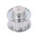Belt pulley | T5 | W: 10mm | whell width: 21mm | Ø: 21.45mm | aluminium image 1