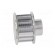 Belt pulley | T5 | W: 10mm | whell width: 21mm | Ø: 21.45mm | aluminium paveikslėlis 7
