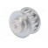 Belt pulley | T5 | W: 10mm | whell width: 21mm | Ø: 21.45mm | aluminium paveikslėlis 2