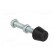 Clamping bolt; Thread: M5; Base dia: 10mm; Kind of tip: flat image 8