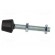 Clamping bolt | Thread: M5 | Base dia: 10mm | Kind of tip: flat paveikslėlis 3