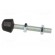 Clamping bolt | Thread: M5 | Base dia: 9mm | Kind of tip: rounded фото 3