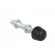 Clamping bolt | Thread: M5 | Base dia: 9mm | Kind of tip: rounded image 8