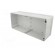 Enclosure: multipurpose; X: 150mm; Y: 340mm; Z: 101mm; EURONORD; grey image 5