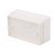 Enclosure: multipurpose | X: 35mm | Y: 58mm | Z: 21mm | ABS | white image 9