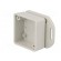 Enclosure: multipurpose | X: 40mm | Y: 40mm | Z: 20mm | with fixing lugs image 4