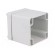 Enclosure: multipurpose | X: 82mm | Y: 84mm | Z: 85mm | TG ABS | ABS | grey image 2