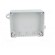 Enclosure: wall mounting | X: 90mm | Y: 115mm | Z: 37mm | ABS | grey image 4