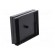 Enclosure: with panel | X: 69mm | Y: 90.5mm | Z: 19mm | ABS | black image 3