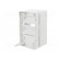 Enclosure: for modular components | IP20 | white | No.of mod: 3 | 400V paveikslėlis 5
