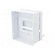 Enclosure: for modular components | IP20 | white | No.of mod: 5 | 400V фото 9