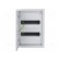 Enclosure: for modular components | IP30 | light grey | steel | IK08 image 3