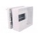 Enclosure: for modular components | IP30 | wall mount | white | ABS image 6