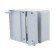 Enclosure: for modular components | IP30 | wall mount | white | ABS paveikslėlis 8