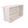 Enclosure: for modular components | IP30 | white | No.of mod: 12 image 6