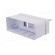 Enclosure: for modular components | IP30 | white | No.of mod: 2 | ABS paveikslėlis 8