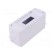 Enclosure: for modular components | IP30 | white | No.of mod: 2 | ABS image 1