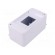 Enclosure: for modular components | IP30 | white | No.of mod: 3 | ABS image 1
