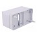 Enclosure: for modular components | IP30 | white | No.of mod: 3 | ABS фото 2