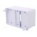 Enclosure: for modular components | IP30 | white | No.of mod: 4 | ABS image 4