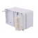 Enclosure: for modular components | IP30 | white | No.of mod: 4 | ABS фото 4