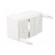Enclosure: for modular components | IP30 | white | No.of mod: 4 | IK07 image 2