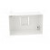 Enclosure: for modular components | IP30 | white | No.of mod: 4 | IK07 image 7
