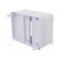 Enclosure: for modular components | IP30 | white | No.of mod: 5 | ABS paveikslėlis 4